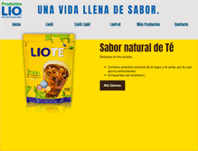 Tablet Screenshot of productoslio.com